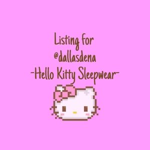 Listing for @dallasdena | Hello Kitty Sleepwear